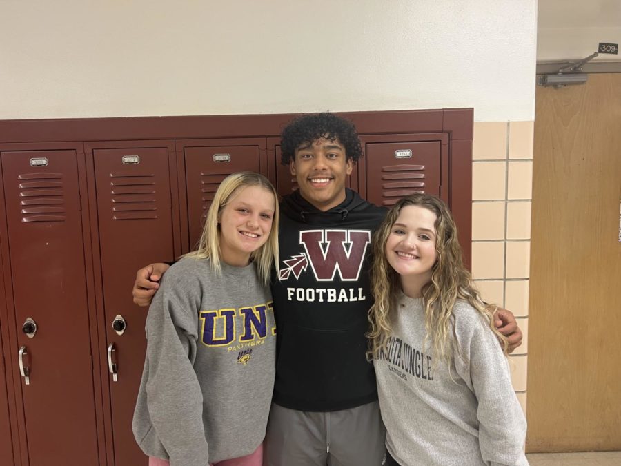 The three seniors leaving at semester reflect on their experience on the Wahawk Insider staff. 