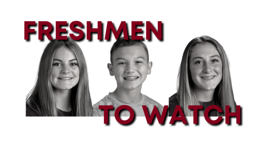 Three freshmen athletes at West High are gaining attention for their athletic ability.