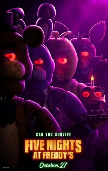 Five Nights at Freddys movie poster from IMDb used under Fair Use.