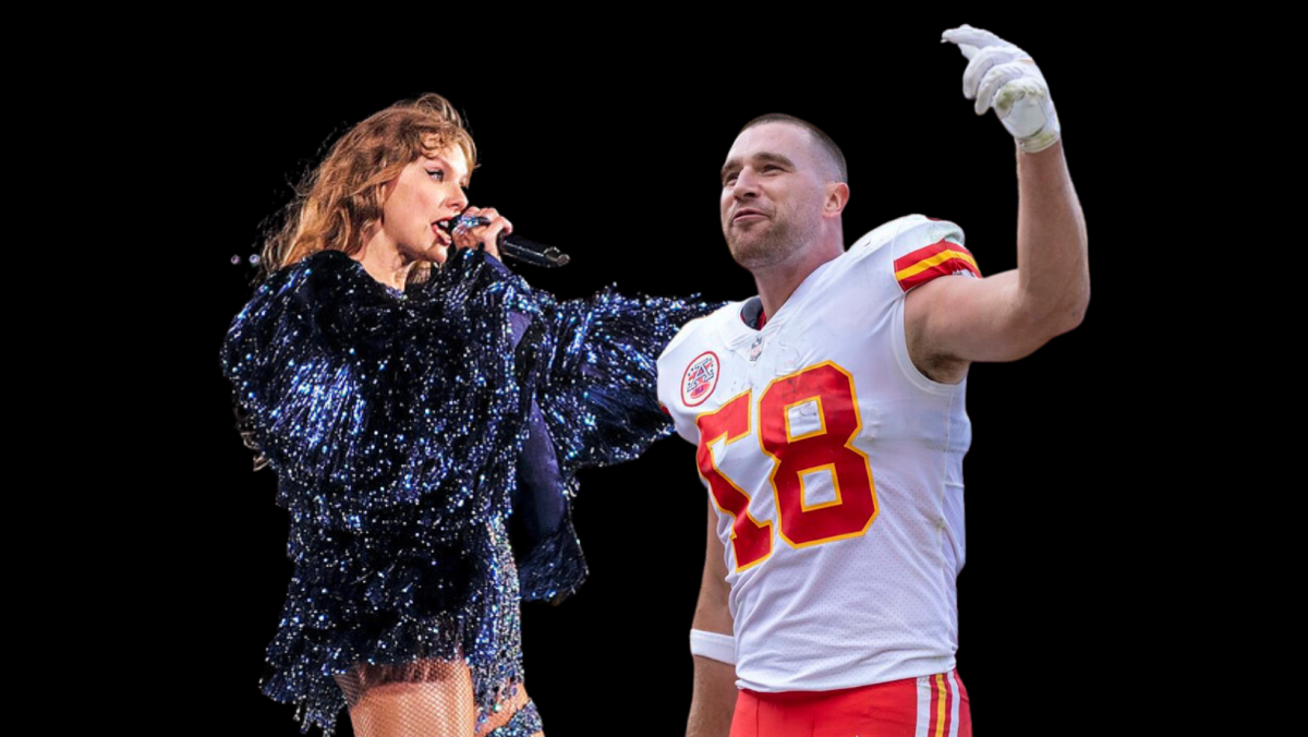 Taylor+Swift+and+Travis+Kelce+have+been+seen+together+in+recent+weeks.+It+begs+the+question%2C+are+they+official%3F+%0A%0ATaylor+Swift+The+Eras+Tour+Midnights+Era+Set+by+Paolo+V+is+licensed+under+CC+BY+2.0+DEED.+%0ATravis+Kelce+by+All-Pro+Reels+is+licensed+under+CC+BY-SA+2.0+DEED%0A