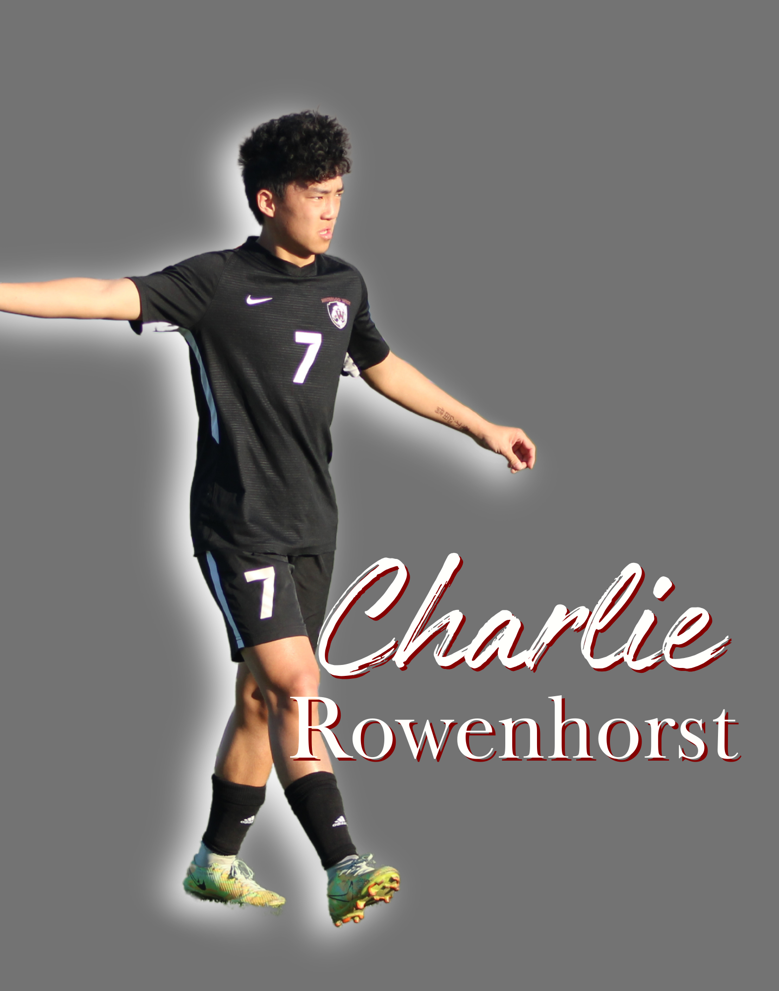 Senior Charlie Rowenhorst plans to attend Northwestern University to play Soccer