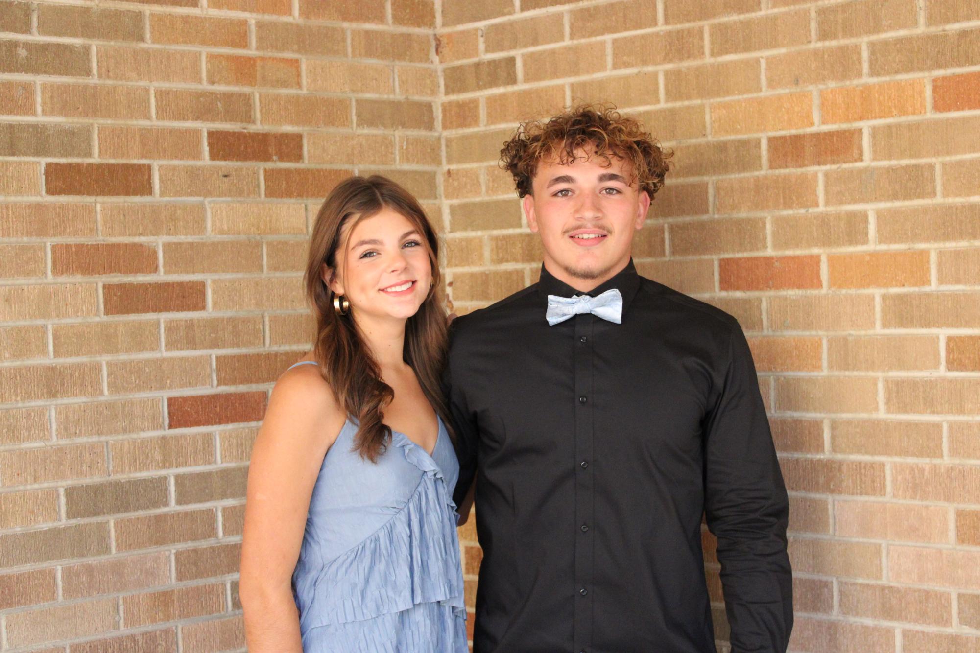 Myla Ortman and Bryce Westemeier