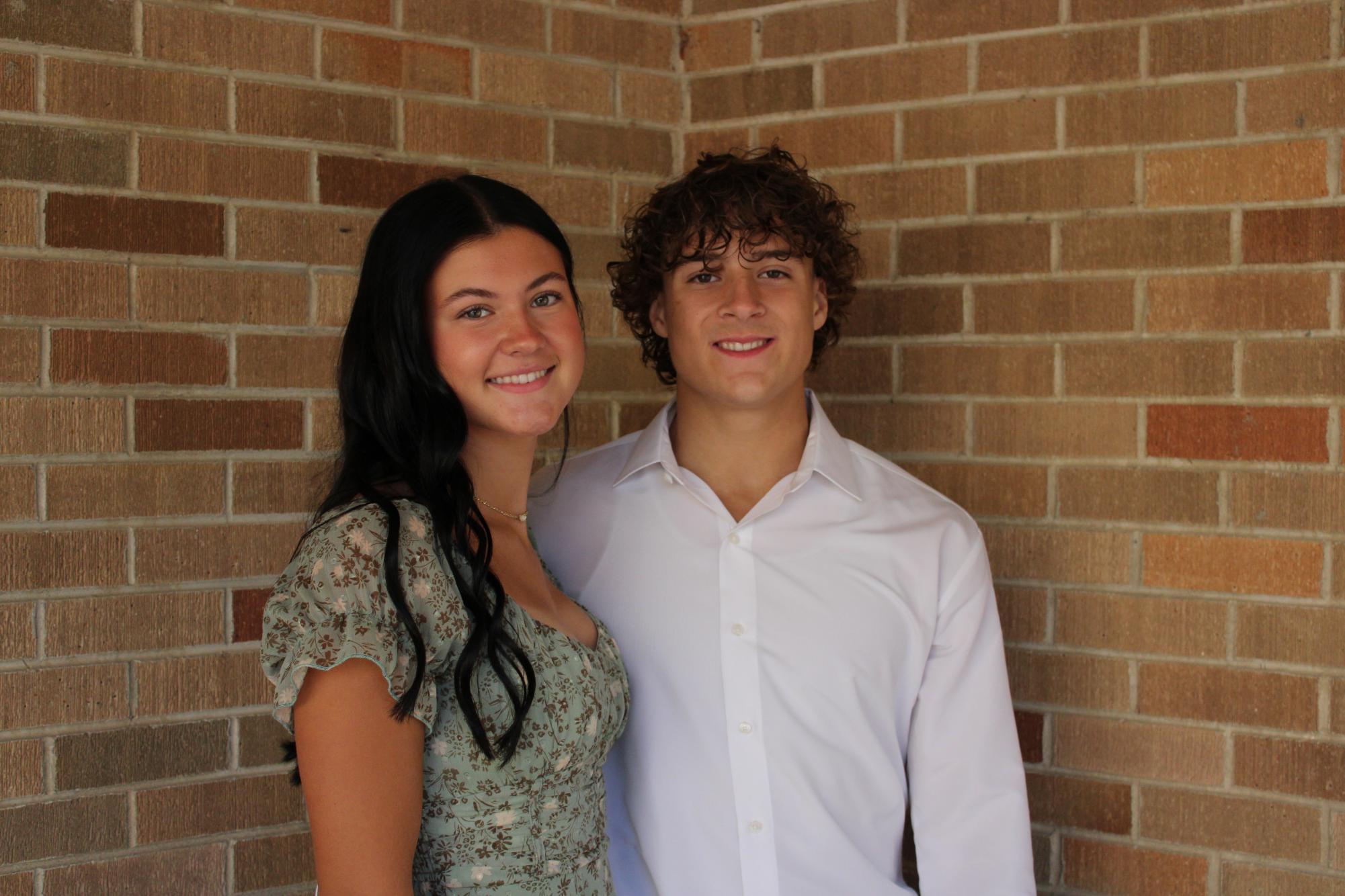 Emma Beckman and Nate Kline