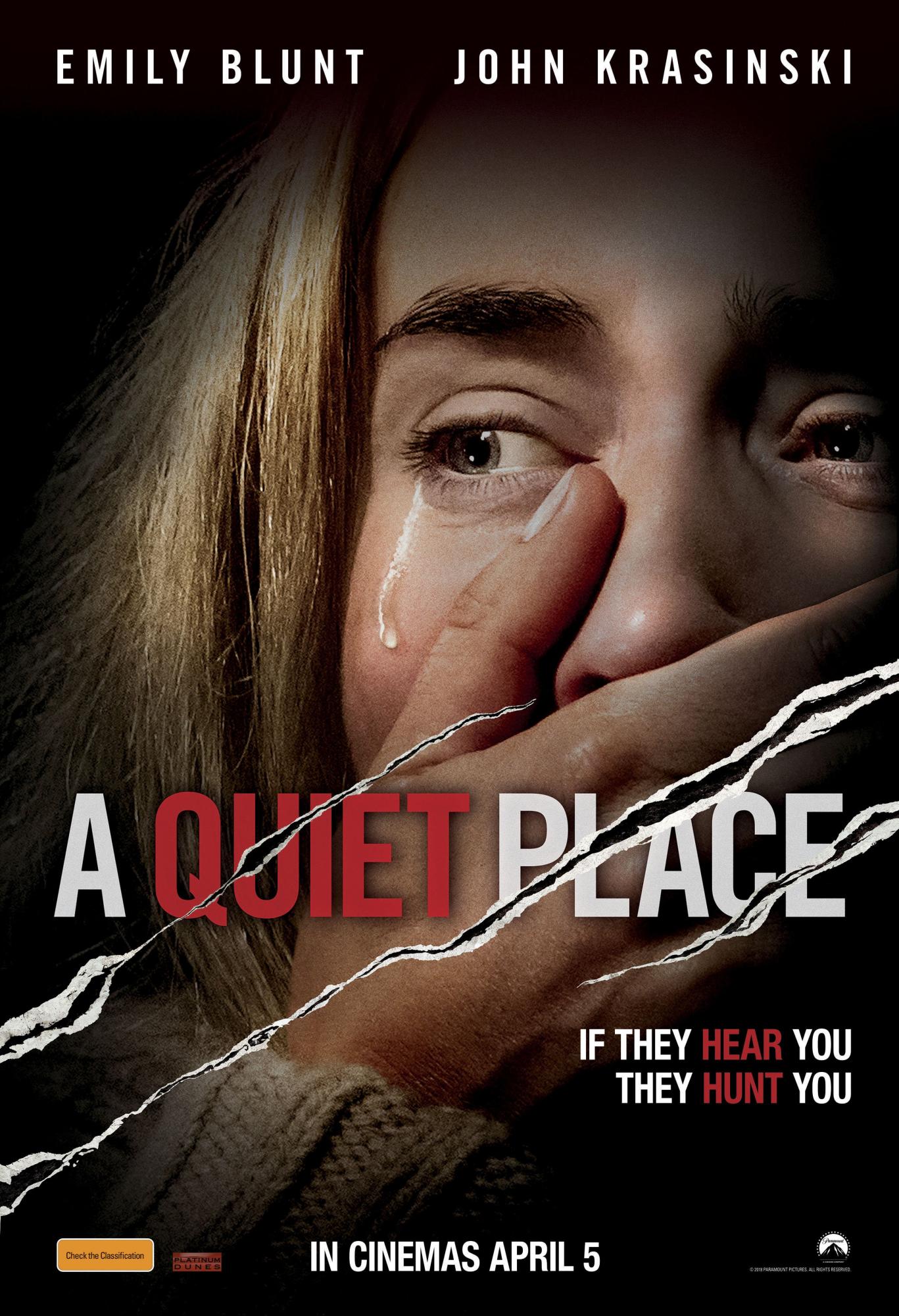 "A Quiet Place" poster found on IMDb.com