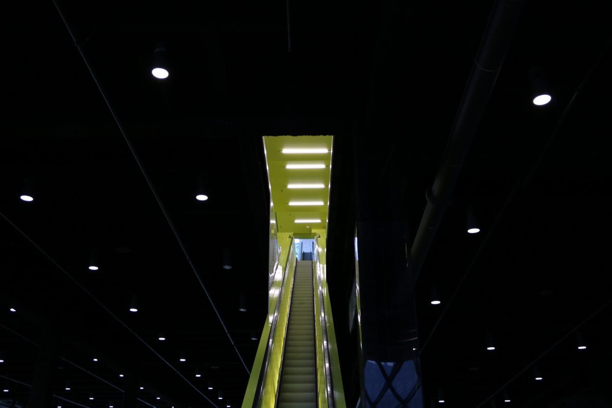 This escalator can take visitor from the fith floor up to the infamous Book Spiral which is known for having numerous collection and volumes of a diverse range of books. 
